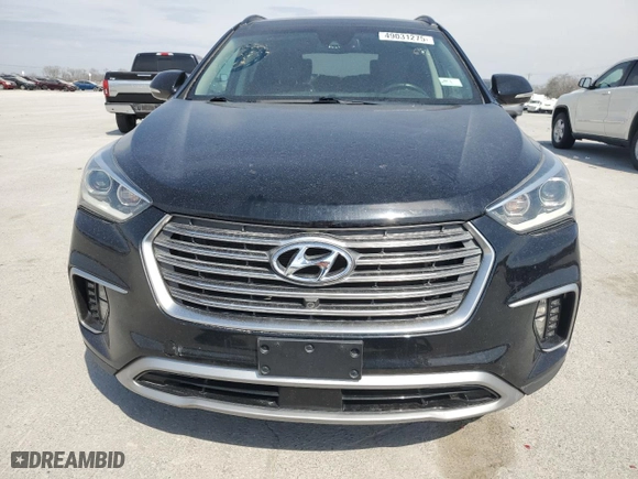 2017 Hyundai Santa Fe Limited Ultimate with VIN KM8SRDHF2HU247230, listed as a Copart auction lot 49031275 with 117,115 mi miles and Salvage Title. Bid and sale history available at carsss.com. Image 5.