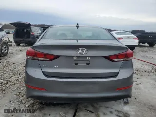 2018 Hyundai Elantra SEL with VIN 5NPD84LF3JH263511, listed as a Copart auction lot 46870875 with 81,372 mi miles and Clean Title. Bid and sale history available at carsss.com. Image 6.
