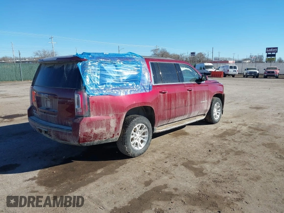 2019 GMC Yukon XL SLT with VIN 1GKS2GKC2KR343513, listed as a IAAI auction lot 41680722 with 116,518 mi miles and . Bid and sale history available at carsss.com. Image 4.