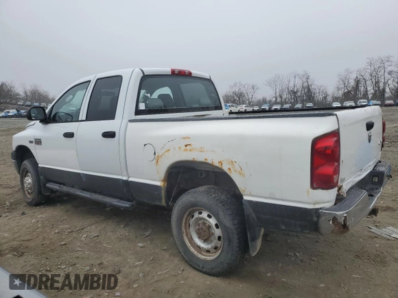2007 Dodge Ram 2500 SLT with VIN 1D7KS28D87J577181, listed as a Copart auction lot 84408024 with 291,177 mi miles and Clean Title. Bid and sale history available at carsss.com. Image 2.