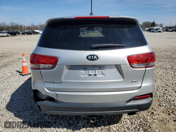 2016 Kia Sorento LX with VIN 5XYPG4A37GG044950, listed as a Copart auction lot 49677915 with 110,094 mi miles and Salvage Title. Bid and sale history available at DreamBid. Image 6.