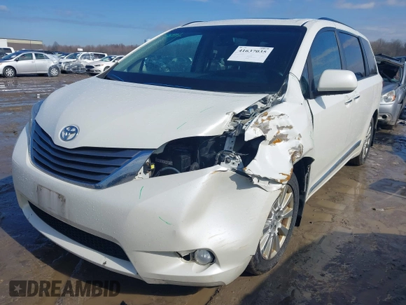 2017 Toyota Sienna XLE with VIN 5TDDZ3DC3HS171251, listed as a IAAI auction lot 41637035 with 124,127 mi miles and . Bid and sale history available at DreamBid. Image 18.