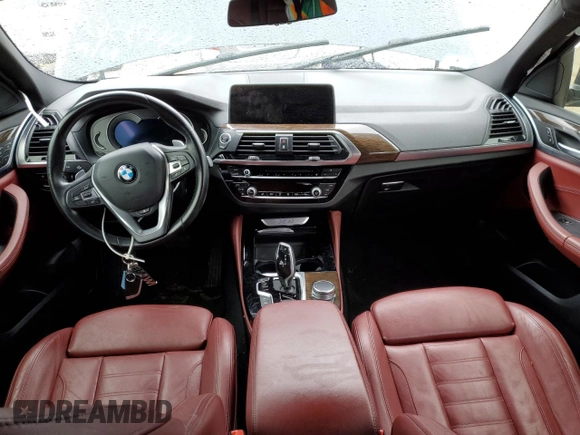 2019 BMW X4 xDrive30i with VIN 5UXUJ3C59KLG53419, listed as a Copart auction lot 44356523 with 0 mi miles. Bid and sale history available at carsss.com. Image 8.