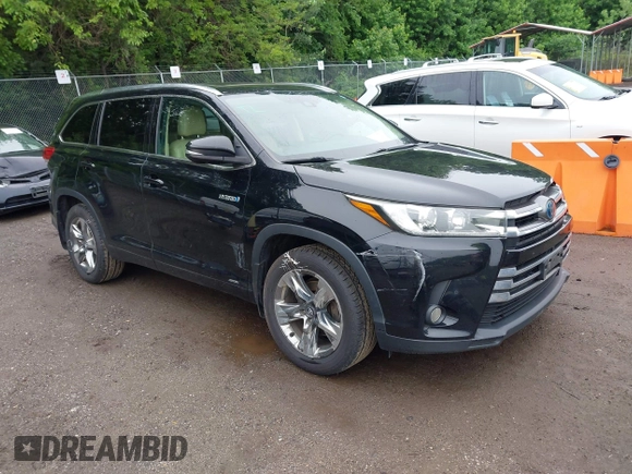 2018 Toyota Highlander Hybrid Limited with VIN 5TDDGRFH1JS050550, listed as a IAAI auction lot 42524426 with 179,408 mi miles and . Bid and sale history available at DreamBid. Image 1.