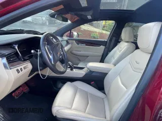2019 Cadillac XT5 Premium Luxury AWD with VIN 1GYKNFRS2KZ251595, listed as a Copart auction lot 76847104 with 23,925 mi miles and Salvage title. Bid and sale history available at DreamBid. Image 5.