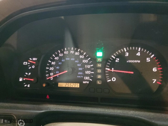 1999 Toyota Land Cruiser with VIN JT3HT05J2X0049288, listed as a Copart auction lot 42304455 with 255,285 mi miles and Salvage Title. Bid and sale history available at carsss.com. Image 9.