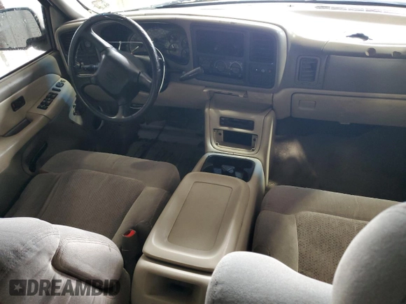 2001 Chevrolet Suburban LS z VIN 3GNEC16T41G127147, wystawiony jako Copart lot #56017935 z przebiegiem Nie podano mil oraz Szkoda całkowita • Salvage title. Historia ofert i sprzedaży dostępna na DreamBid. Obrazek 8.