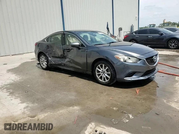 2015 Mazda 6 i Sport with VIN JM1GJ1U59F1219422, listed as a Copart auction lot 54201285 with 202,686 mi miles and Salvage Title. Bid and sale history available at DreamBid. Image 13.
