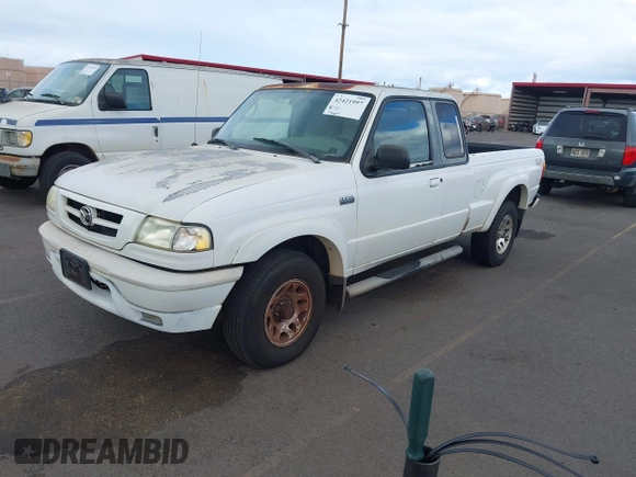 2002 Mazda B-Series Truck DS z VIN 4F4YR16U32TM12981, wystawiony jako IAAI lot #42421997 z przebiegiem 130 610 mil mil oraz . Historia ofert i sprzedaży dostępna na DreamBid. Obrazek 2.