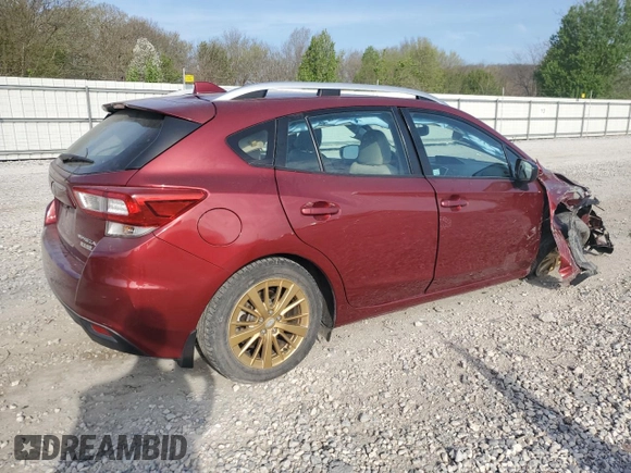2017 Subaru Impreza Premium with VIN 4S3GTAB61H3703825, listed as a Copart auction lot 50703355 with 179,074 mi miles and Salvage title. Bid and sale history available at DreamBid. Image 3.