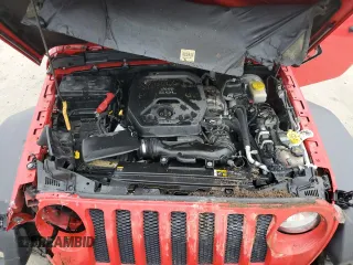 2021 Jeep Wrangler Unlimited Sport S with VIN 1C4HJXDN7MW544741, listed as a Copart auction lot 81781204 with 78,481 mi miles and Non repairable. Bid and sale history available at DreamBid. Image 11.