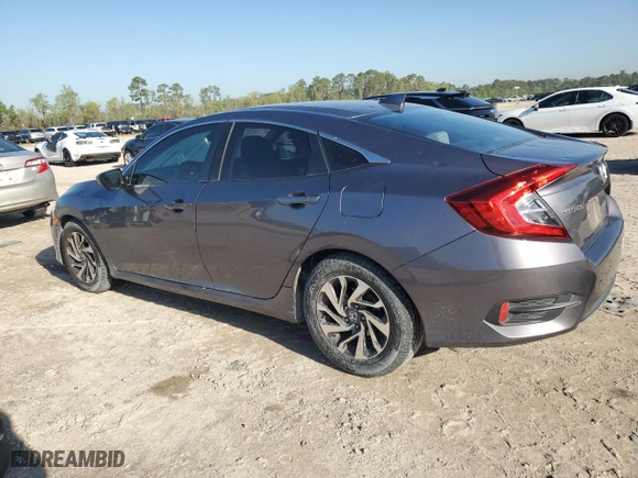 2017 Honda Civic Sedan EX with VIN 19XFC2F75HE070730, listed as a Copart auction lot 50317255 with 74,260 mi miles and Salvage Title. Bid and sale history available at carsss.com. Image 2.