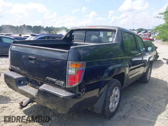 2006 Honda Ridgeline RTS with VIN 2HJYK16426H575651, listed as a IAAI auction lot 42151240 with 262,135 mi miles. Bid and sale history available at carsss.com. Image 4.