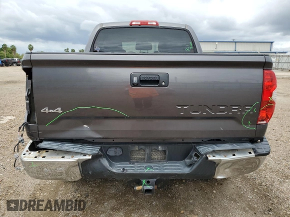 2014 Toyota Tundra 4WD Truck SR5 with VIN 5TFDW5F17EX334666, listed as a Copart auction lot 70492494 with 159,199 mi miles and Salvage Title. Bid and sale history available at carsss.com. Image 6.