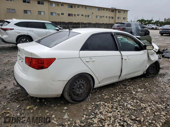 2011 Kia Forte LX with VIN KNAFT4A20B5350790, listed as a Copart auction lot 75699204 with 0 mi miles and Non Repairable. Bid and sale history available at carsss.com. Image 3.