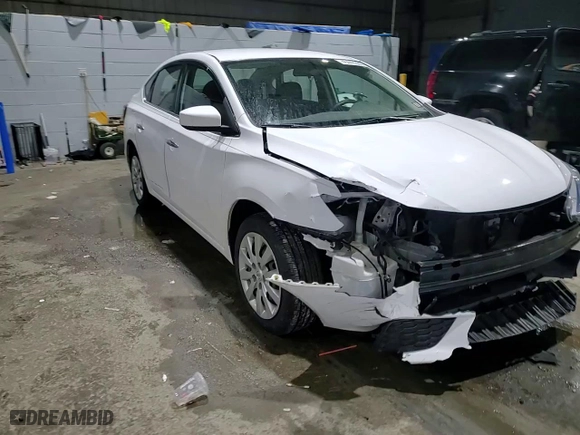 2017 Nissan Sentra S with VIN 3N1AB7AP8HY350225, listed as a Copart auction lot 46440365 with 76,194 mi miles and Salvage Title. Bid and sale history available at carsss.com. Image 11.