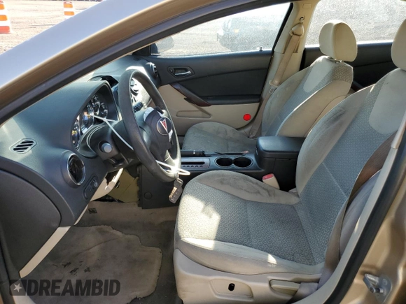 2007 Pontiac G6 1SV Value Leader with VIN 1G2ZF58B874104445, listed as a Copart auction lot 71168214 with 106,796 mi miles and Salvage Title. Bid and sale history available at carsss.com. Image 7.