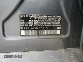 2008 Mercedes-Benz E 350 Luxury with VIN WDBUF56X98B264379, listed as a Copart auction lot 50372635 with 81,598 mi miles and Salvage Title. Bid and sale history available at DreamBid. Image 14.
