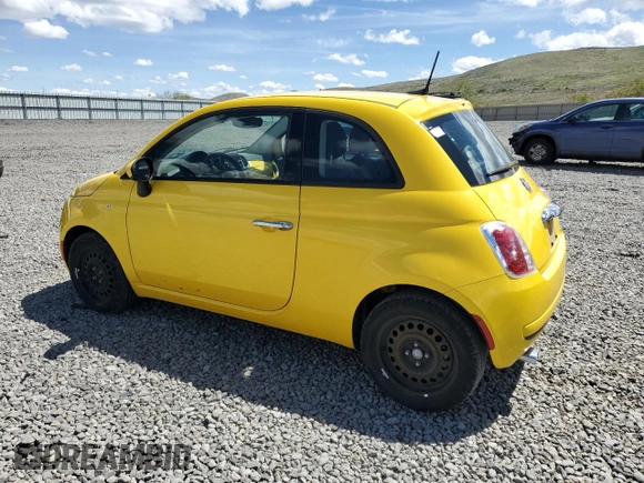 2016 FIAT 500 Pop with VIN 3C3CFFAR7GT122285, listed as a Copart auction lot 57107675 with 80,472 mi miles and Clean title. Bid and sale history available at DreamBid. Image 2.
