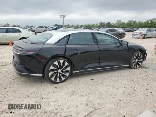 2022 Lucid Air Grand Touring z VIN 50EA1GBA9NA004271, wystawiony jako Copart lot #46615513 z przebiegiem Nie podano mil oraz Szkody całkowita. Historia ofert i sprzedaży dostępna na DreamBid. Obrazek 3.
