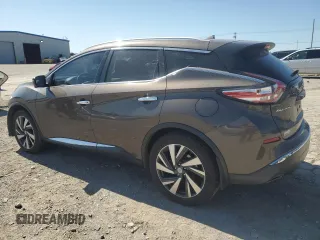 2015 Nissan Murano SL z VIN 5N1AZ2MH5FN275389, wystawiony jako Copart lot #57797685 z przebiegiem 95 057 mil mil oraz Szkoda całkowita • Salvage title. Historia ofert i sprzedaży dostępna na DreamBid. Obrazek 2.