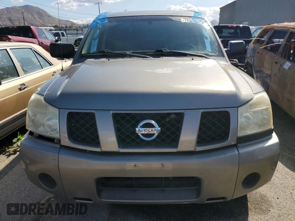 2007 Nissan Titan XE with VIN 1N6BA07A87N229511, listed as a Copart auction lot 78054044 with Not Provided miles and Salvage Title. Bid and sale history available at DreamBid. Image 5.
