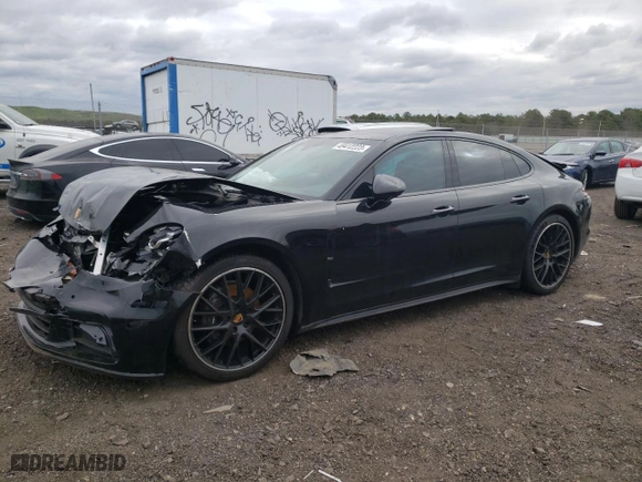 2018 Porsche Panamera with VIN WP0AA2A79JL104043, listed as a Copart auction lot 49412223 with 57,936 mi miles. Bid and sale history available at carsss.com. Image 1.
