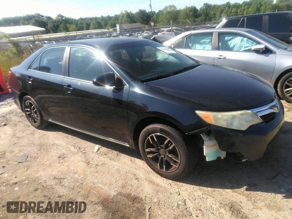 2012 Toyota Camry L with VIN 4T1BF1FK4CU002252, listed as a IAAI auction lot 42201973 with 261,460 mi miles. Bid and sale history available at carsss.com. Image 1.
