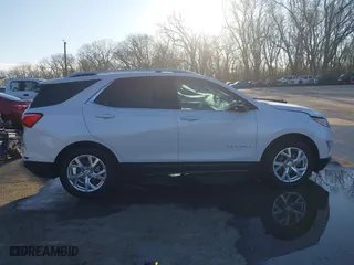 2018 Chevrolet Equinox Premier with VIN 2GNAXVEVXJ6324008, listed as a IAAI auction lot 41877394 with 106,729 mi miles. Bid and sale history available at carsss.com. Image 13.