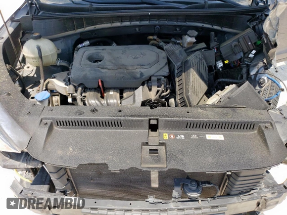 2021 Hyundai Tucson SEL with VIN KM8J33AL0MU296945, listed as a Copart auction lot 57137515 with 54,657 mi miles and Salvage title. Bid and sale history available at DreamBid. Image 12.