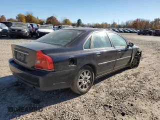 2005 Volvo S80 with VIN YV1TH592651404777, listed as a Copart auction lot 76983124 with 0 mi miles and Salvage Title. Bid and sale history available at carsss.com. Image 3.