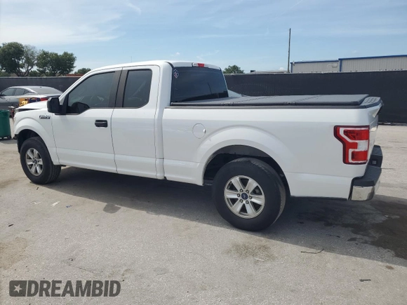 2018 Ford F-150 XL with VIN 1FTEX1CP7JFA87197, listed as a Copart auction lot 63671535 with Not provided miles and Salvage title. Bid and sale history available at DreamBid. Image 2.