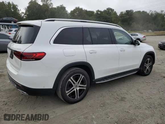 2020 Mercedes-Benz GLS with VIN 4JGFF5KE8LA109248, listed as a Copart auction lot 70120013 with 50,396 mi miles. Bid and sale history available at carsss.com. Image 3.