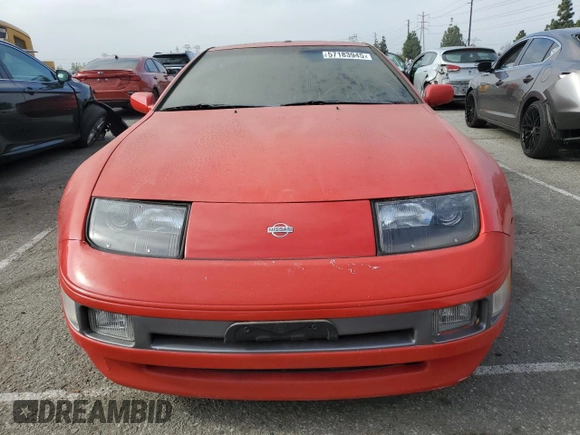 1993 Nissan 300ZX z VIN JN1RZ24H9PX536183, wystawiony jako Copart lot #57183945 z przebiegiem 80 239 mil mil oraz Czysty tytuł • Clean title. Historia ofert i sprzedaży dostępna na DreamBid. Obrazek 5.