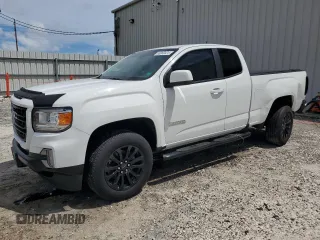 2022 GMC Canyon 2WD SLE with VIN 1GTH5CEA1N1322736, listed as a Copart auction lot 68980024 with 16,164 mi miles and Salvage Title. Bid and sale history available at carsss.com. Image 1.