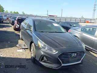 2019 Hyundai Sonata SE with VIN 5NPE24AF1KH752869, listed as a IAAI auction lot 41998391 with 107,913 mi miles and . Bid and sale history available at DreamBid. Image 1.