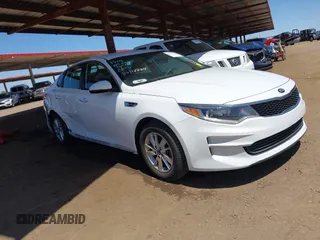 2017 Kia Optima LX with VIN 5XXGT4L34HG152960, listed as a IAAI auction lot 42115041 with 88,595 mi miles. Bid and sale history available at carsss.com. Image 6.
