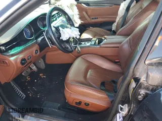 2015 Maserati Quattroporte S Q4 z VIN ZAM56RRA4F1144458, wystawiony jako Copart lot #81561294 z przebiegiem 113 566 mil mil oraz Szkody całkowita. Historia ofert i sprzedaży dostępna na DreamBid. Obrazek 7.