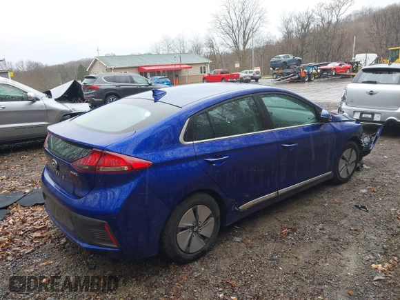 2022 Hyundai Ioniq SE with VIN KMHC75LC3NU269519, listed as a IAAI auction lot 41846909 with 24,343 mi miles and . Bid and sale history available at DreamBid. Image 4.