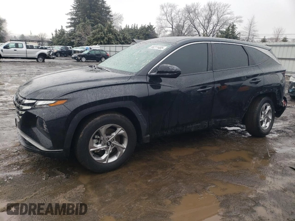2022 Hyundai Tucson SE with VIN 5NMJA3AE6NH005093, listed as a Copart auction lot 44211485 with 95,726 mi miles and Salvage Title. Bid and sale history available at carsss.com. Image 1.
