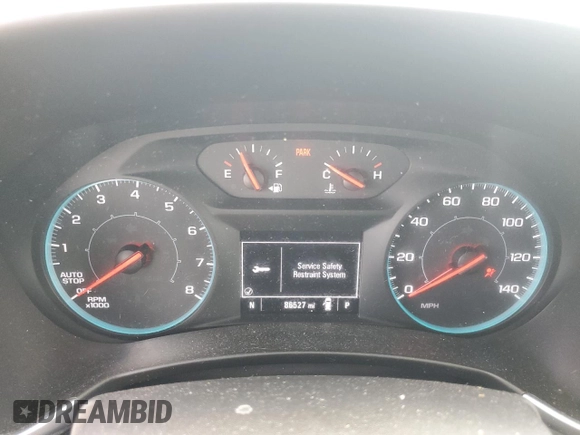 2019 Chevrolet Equinox LS z VIN 3GNAXHEV0KS551213, wystawiony jako Copart lot #55890995 z przebiegiem 86 527 mil mil oraz Nie do naprawy • Non repairable. Historia ofert i sprzedaży dostępna na DreamBid. Obrazek 9.