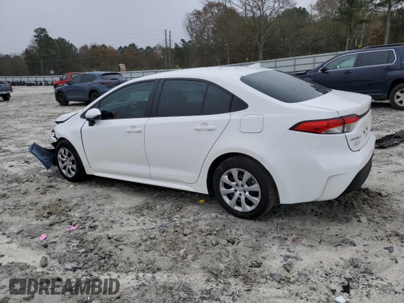 2024 Toyota Corolla LE with VIN 5YFB4MDE5RP159691, listed as a Copart auction lot 85226354 with 14,606 mi miles and Salvage Title. Bid and sale history available at carsss.com. Image 2.