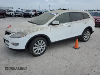 2008 Mazda CX-9 Sport with VIN JM3TB28A180155255, listed as a Copart auction lot 55943404 with 45,660 mi miles and Salvage Title. Bid and sale history available at DreamBid. Image 1.