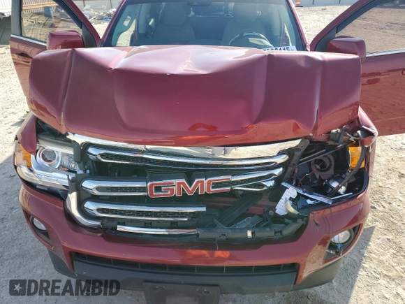 2019 GMC Canyon 2WD SLE with VIN 1GTG5CEN3K1277115, listed as a Copart auction lot 45296115 with 94,500 mi miles and Salvage Title. Bid and sale history available at carsss.com. Image 13.