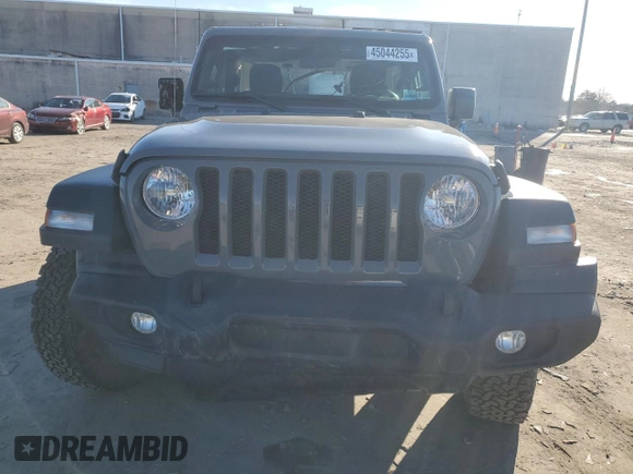 2022 Jeep Wrangler Sport with VIN 1C4HJXAG5NW235311, listed as a Copart auction lot 45044255 with 27,280 mi miles and Salvage title. Bid and sale history available at DreamBid. Image 5.