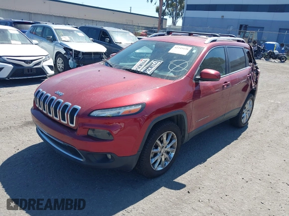2016 Jeep Cherokee Limited z VIN 1C4PJMDS5GW226671, wystawiony jako IAAI lot #42249438 z przebiegiem 163 204 mil mil oraz . Historia ofert i sprzedaży dostępna na DreamBid. Obrazek 2.
