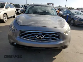 2011 Infiniti FX35 with VIN JN8AS1MU6BM711459, listed as a Copart auction lot 75117754 with 0 mi miles and Salvage Title. Bid and sale history available at carsss.com. Image 5.