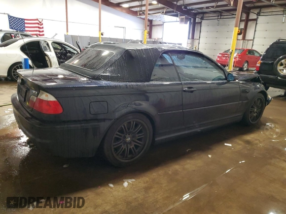 2002 BMW 3 Series M3 with VIN WBSBR934X2EX24732, listed as a Copart auction lot 87181624 with 101,105 mi miles and Salvage Title. Bid and sale history available at carsss.com. Image 3.