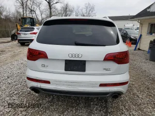 2015 Audi Q7 3.0T S line Prestige with VIN WA1DGBFE5FD008747, listed as a Copart auction lot 53045665 with 76,971 mi miles and Salvage Title. Bid and sale history available at carsss.com. Image 6.