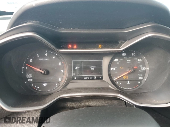 2021 Chevrolet TrailBlazer LS with VIN KL79MMS27MB149918, listed as a Copart auction lot 77096853 with 50,619 mi miles and . Bid and sale history available at DreamBid. Image 9.